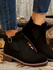 Katharina | Stilvolle Und Elegante Chelsea Stiefeletten – Schwarz