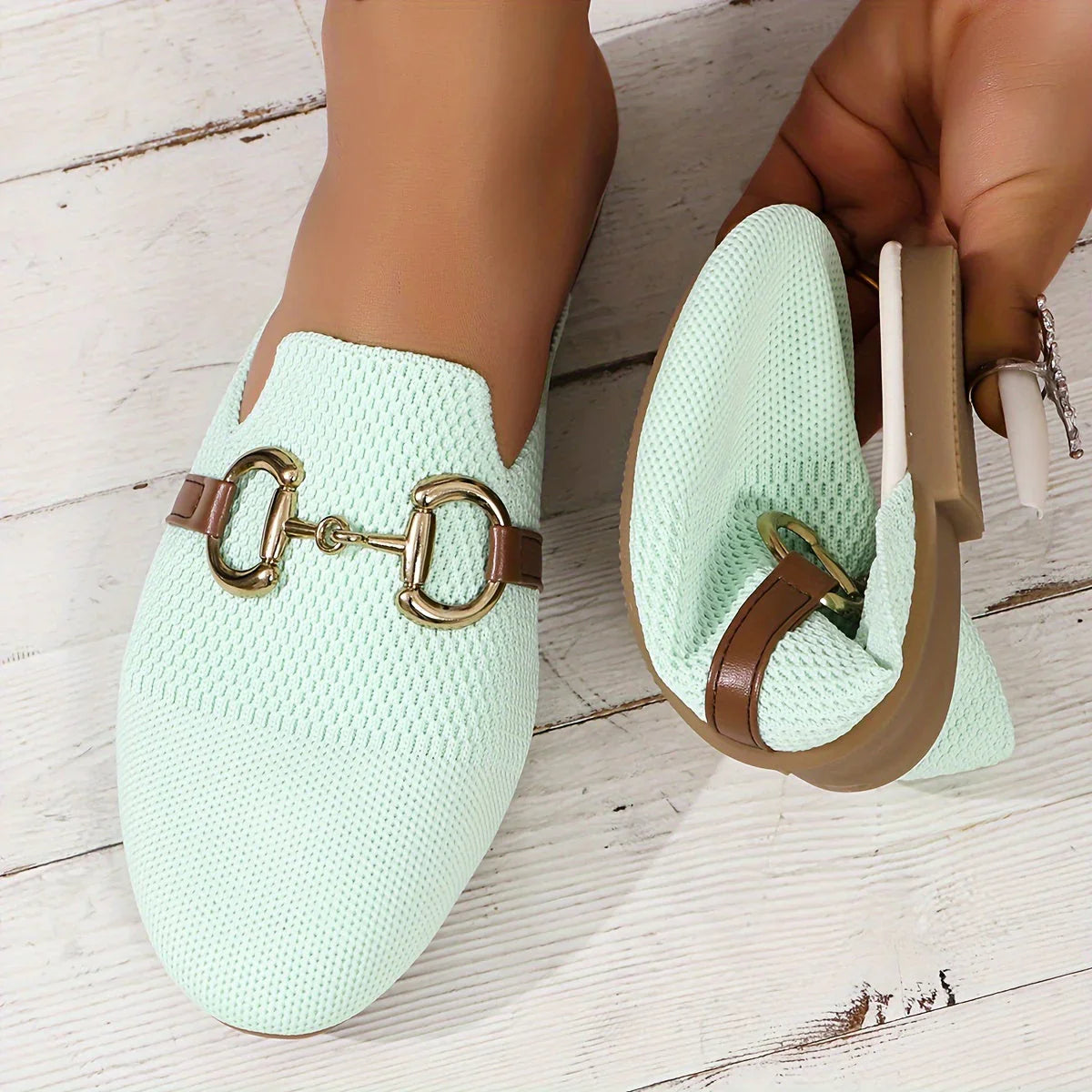 Aella – Stylische Slip-On-Pantoletten