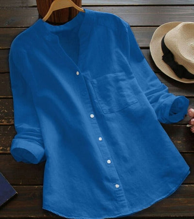 Dana – leichtes Leinenshirt für damen im sommerstil