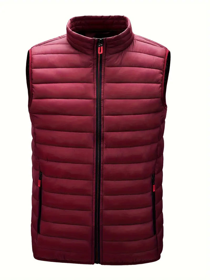 Miles | Lightweight Bodywarmer Stehkragen Herren-Steppweste