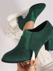 Marie | Feminine Stiefeletten für stilbewusste Damen – Grün
