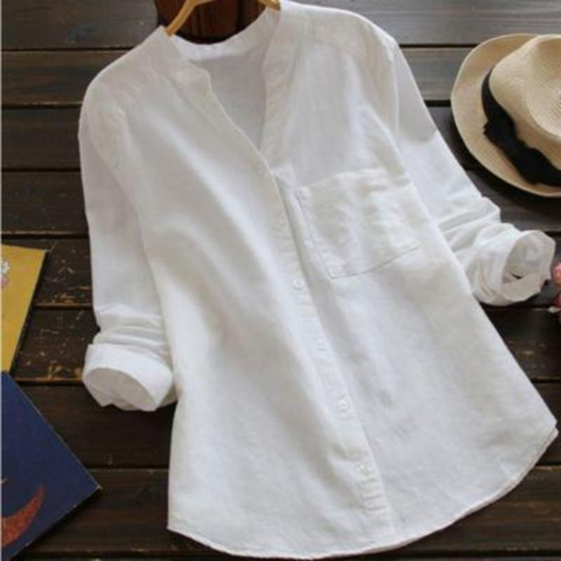 Dana – leichtes Leinenshirt für damen im sommerstil