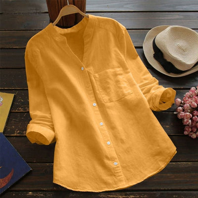 Dana – leichtes Leinenshirt für damen im sommerstil