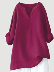 Nicole – Elegante Damen Tunikabluse – Purple