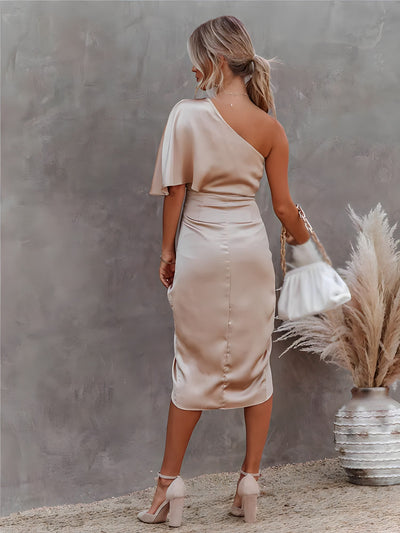 Allegra - Elegantes Seiden-Party-Kleid