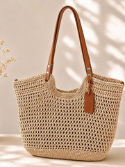 Celestina - Handgefertigter Shopper – Khaki