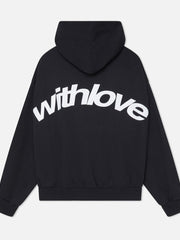 Unisex Hoodie – Bequemer Kapuzenpullover mit Kängurutasche und modernem Schnitt – Schwarz