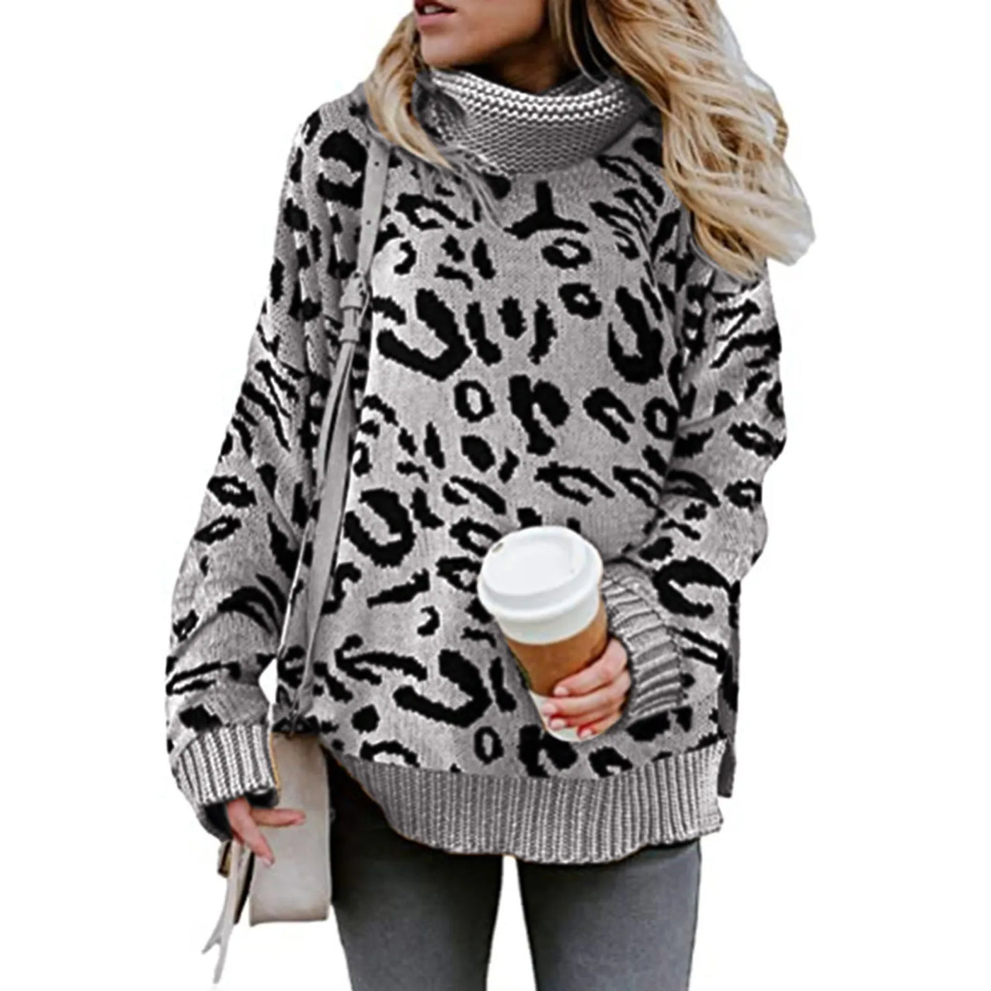 Lea | Leopardenpullover für Damen