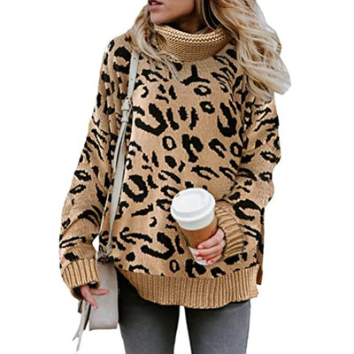 Lea | Leopardenpullover für Damen