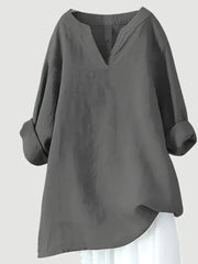 Nicole – Elegante Damen Tunikabluse – Gray