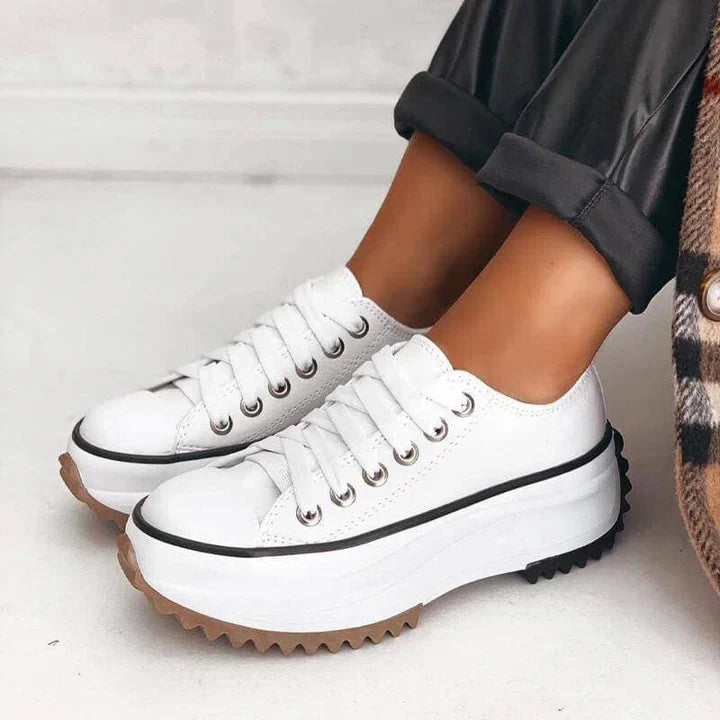 Iduna – stylische plateau-sneaker für damen