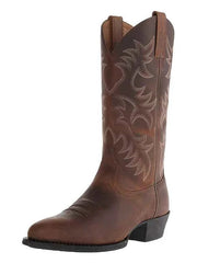Klassische Cowboystiefel Damen – Braun
