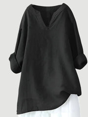 Nicole – Elegante Damen Tunikabluse – Black
