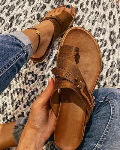 Modische Unterstützend Sandalen – Veganes Leder & Fußkomfort