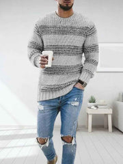 Norweger Pullover Herren – Grau
