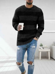 Norweger Pullover Herren – Schwarz