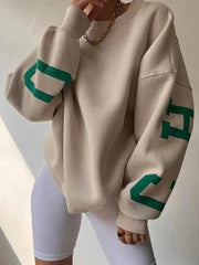Oversize Pullover – Khaki