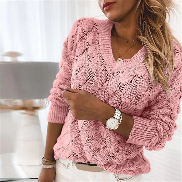 Noemier | Pullover mit V-Ausschnitt