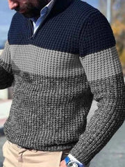 Pullover Mit Reißverschluss Herren – Grau