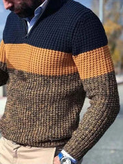Pullover Mit Reißverschluss Herren – Braun