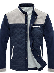 Radulf | Herren Stepp-Jacke mit Stehkragen – Checkered