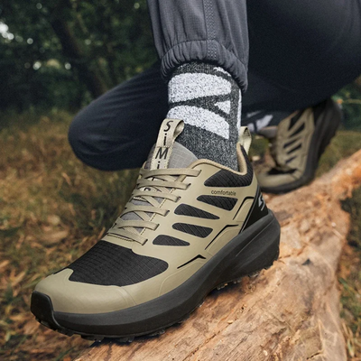 Bequeme wanderschuhe für herren mit fußgewölbeunterstützung