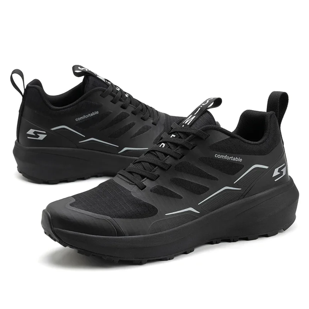 Bequeme wanderschuhe für herren mit fußgewölbeunterstützung