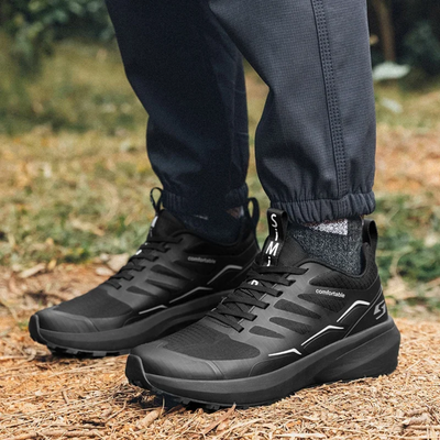 Bequeme wanderschuhe für herren mit fußgewölbeunterstützung