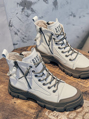 Sneaker-Boots Damen – Grau
