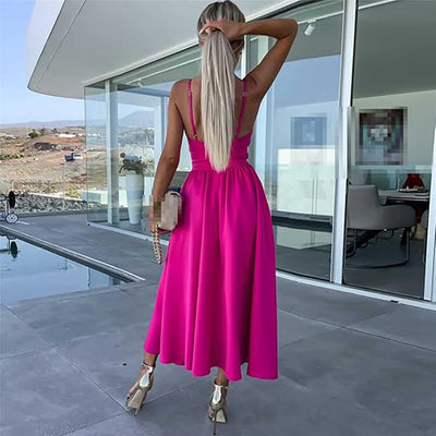 Alina™ - Spaghetti-Träger-Kleid