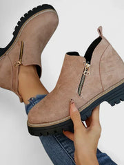 Lina | Damen Stiefel modern mit edlem Design – Rosa