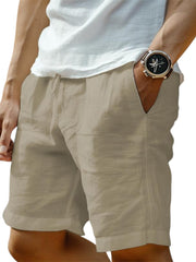 Malte | Herren Casual Shorts mit Lockere Passform und Kordelzug – Khaki