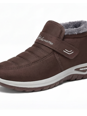 Svanhora | Damen Gefütterte Winterstiefel Knöchelhoch – Braun