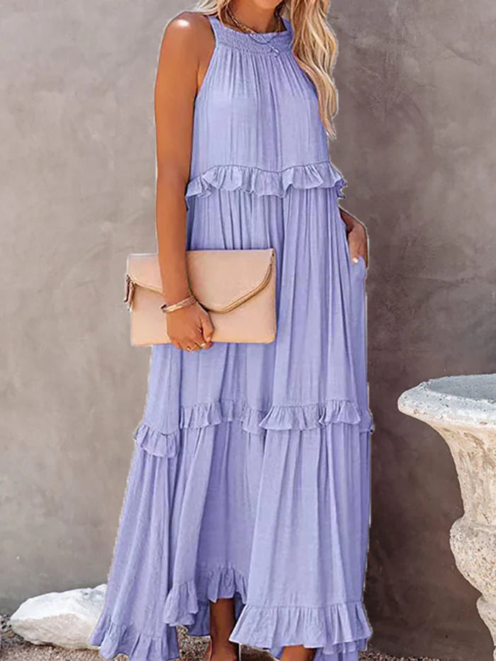 Zenya – Hochwertiges Rüschenkleid