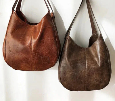 Vintage Lederhandtasche