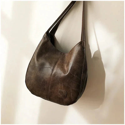 Vintage Lederhandtasche
