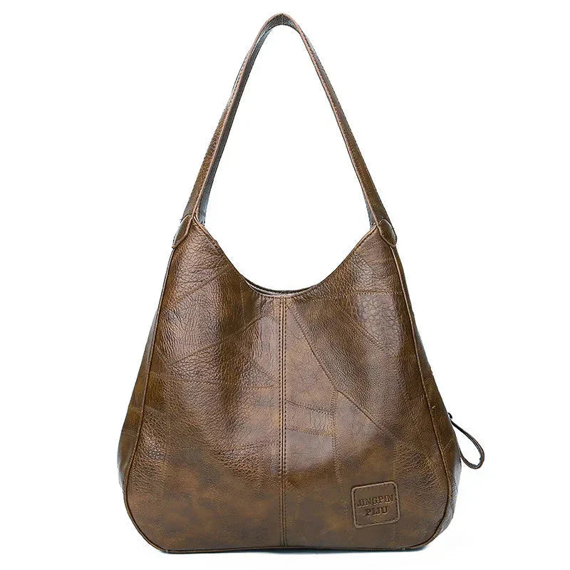 Vintage Lederhandtasche