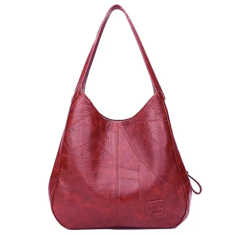 Vintage Lederhandtasche
