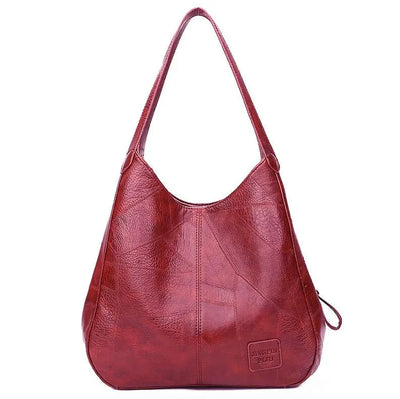 Vintage Lederhandtasche