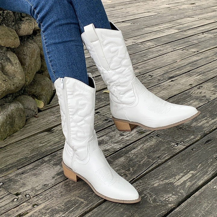 Daliah – klassische stiefel im cowboy-stil