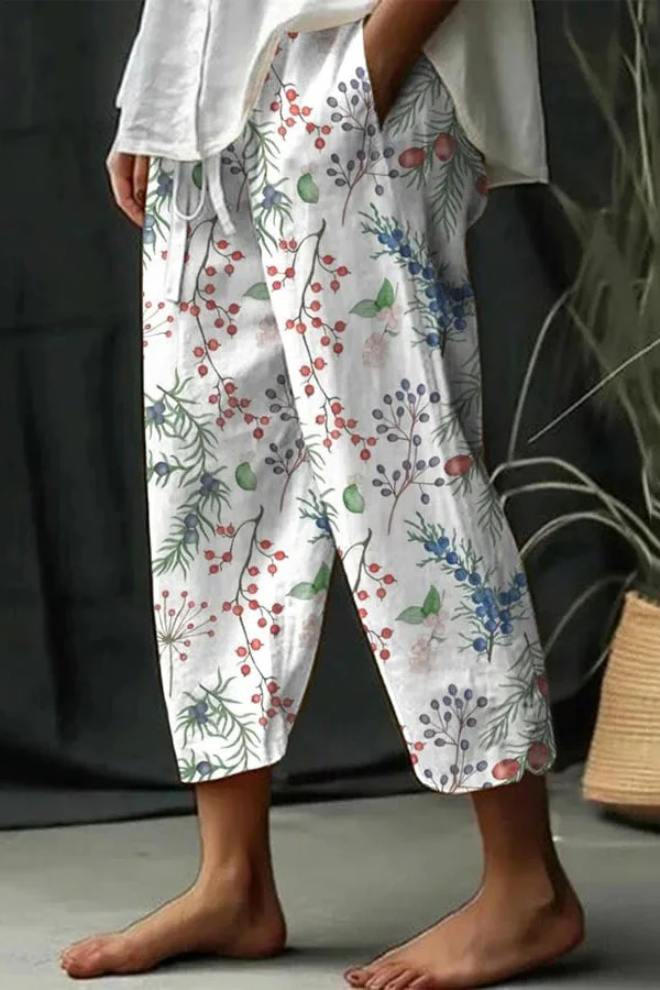 Airish - Lässige Hose mit einzigartiger Bedruckung und Knopftaschen