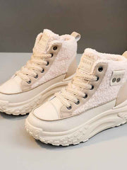 Winterboots Damen Komfort – Beige
