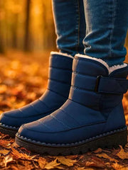 Winterstiefel Damen Gefüttert – Blau