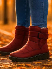 Winterstiefel Damen Gefüttert – Rot