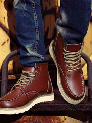 Winterstiefel Für Herren – Dunkelbraun