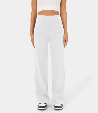 Nina | Elastische Hose mit hoher Taille