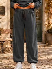 Wulfheda | Damen Jogginghose Relaxed Fit – Dunkelgrau