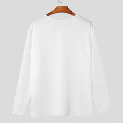 Roma | atmungsaktives, langärmliges herren-t-shirt im eleganten design